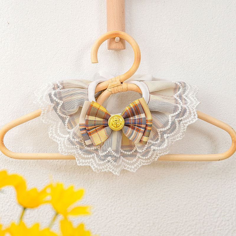 Cat Scarf Pet Slobber Decorative Collar