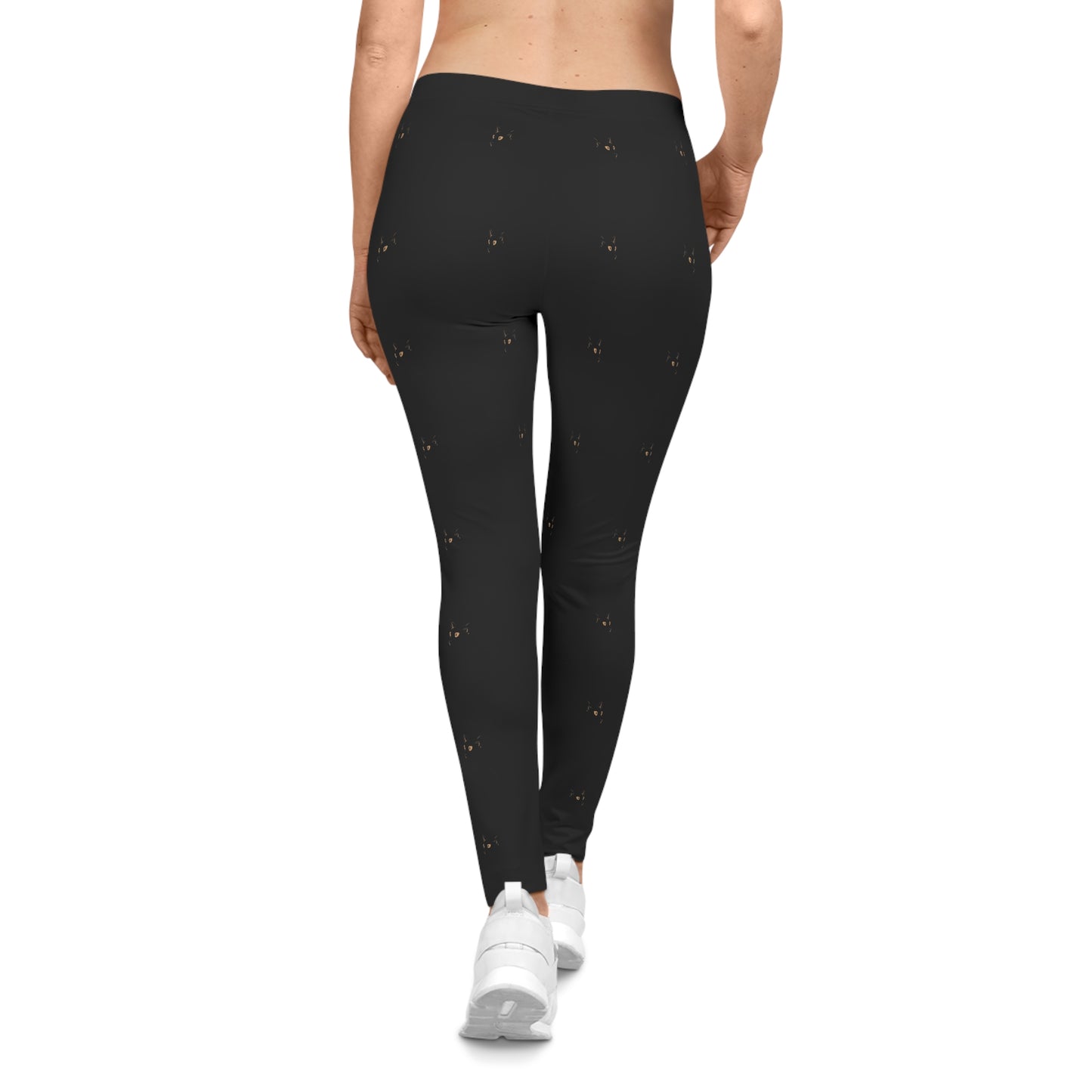Cat Face Leggings | Women's Casual Leggings AOP