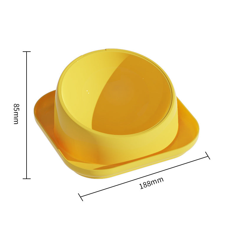 Anti Overturning Automatic Drinking Water Cat Food Bowl