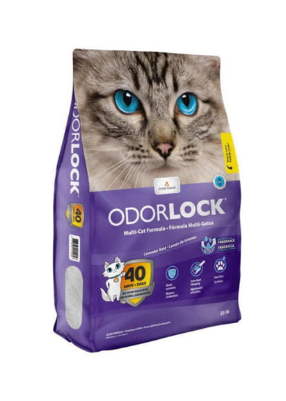 Intersand Odorlock Lavender Cat Litter 1ea/25 lb