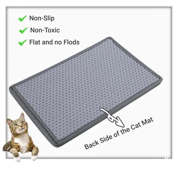 Cat Litter Mat, Kitty Litter Trapping Mat