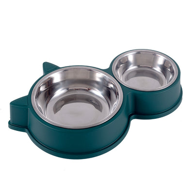 Cats Anti-tumble Double Bowl