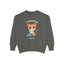 I Command You to Feed Me Cat Illustration Sweatshirt | Cute Kitten Graphic