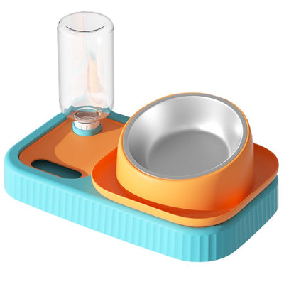 Anti Overturning Automatic Drinking Water Cat Food Bowl