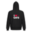 I Love Cats heart cat designs Hoodie | Zip Up Cat Lover Sweatshirt