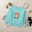 I Command You to Feed Me Cat Illustration Sweatshirt | Cute Kitten Graphic