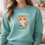 I Command You to Feed Me Cat Illustration Sweatshirt | Cute Kitten Graphic