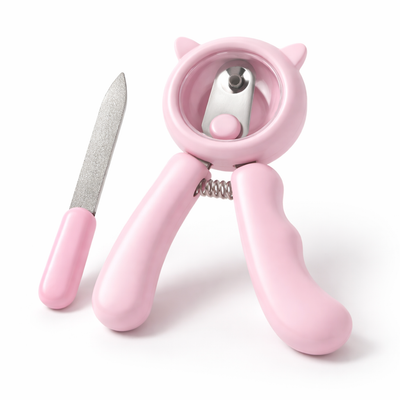 Cat Professional Nail Clipper With Sickle Stainless Steel