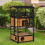 The Maximilian - Cat House / Villa, Wooden Cat House
