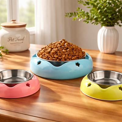 Cat Stainless Steel Bowl
