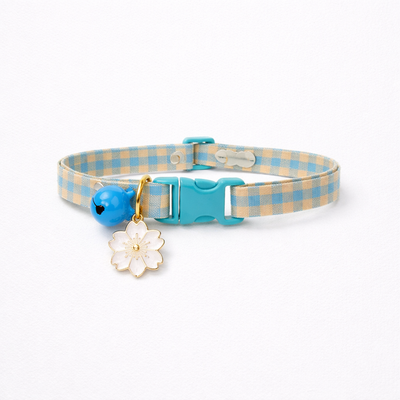 Cat Cute Checkered Collar Bell